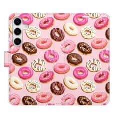 iSaprio Flipové puzdro - Donuts Pattern 03 pre Samsung Galaxy S24