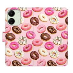 iSaprio Flipové puzdro - Donuts Pattern 03 pre Xiaomi Redmi 13C