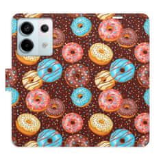 iSaprio Flipové puzdro - Donuts Pattern pre Xiaomi Redmi Note 13 Pro 5G / Poco X6 5G