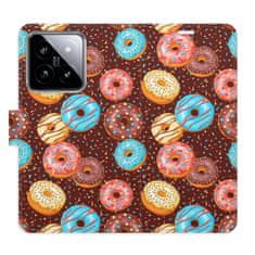 iSaprio Flipové puzdro - Donuts Pattern pre Xiaomi 14