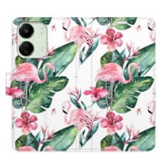 iSaprio Flipové puzdro - Flamingos Pattern pre Xiaomi Redmi 13C