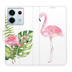 iSaprio Flipové puzdro - Flamingos pre Xiaomi Redmi Note 13 Pro 5G / Poco X6 5G