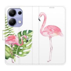 iSaprio Flipové puzdro - Flamingos pre Xiaomi Redmi Note 13 Pro