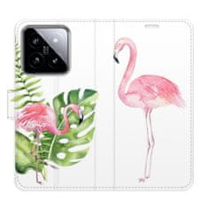 iSaprio Flipové puzdro - Flamingos pre Xiaomi 14