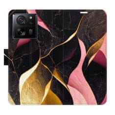 iSaprio Flipové puzdro - Gold Pink Marble 02 pre Xiaomi 13T / 13T Pro