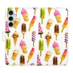 iSaprio Flipové puzdro - Ice Cream Pattern pre Samsung Galaxy S23 FE