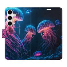 iSaprio Flipové puzdro - Jellyfish pre Samsung Galaxy S24