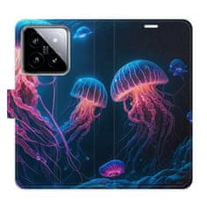 iSaprio Flipové puzdro - Jellyfish pre Xiaomi 14
