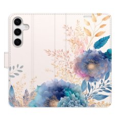 iSaprio Flipové puzdro - Ornamental Flowers 03 pre Samsung Galaxy S24