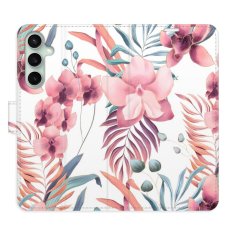iSaprio Flipové puzdro - Pink Flowers 02 pre Samsung Galaxy S23 FE
