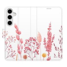 iSaprio Flipové puzdro - Pink Flowers 03 pre Samsung Galaxy S24+