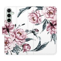 iSaprio Flipové puzdro - Pink Flowers pre Samsung Galaxy S23 FE