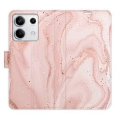 iSaprio Flipové puzdro - RoseGold Marble pre Xiaomi Redmi Note 13 5G