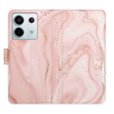 iSaprio Flipové puzdro - RoseGold Marble pre Xiaomi Redmi Note 13 Pro 5G / Poco X6 5G