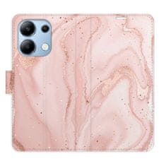 iSaprio Flipové puzdro - RoseGold Marble pre Xiaomi Redmi Note 13