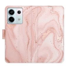 iSaprio Flipové puzdro - RoseGold Marble pre Xiaomi Redmi Note 13 Pro+ 5G