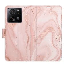 iSaprio Flipové puzdro - RoseGold Marble pre Xiaomi 13T / 13T Pro