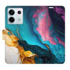 iSaprio Flipové puzdro - Color Marble 31 pre Xiaomi Redmi Note 13 Pro 5G / Poco X6 5G