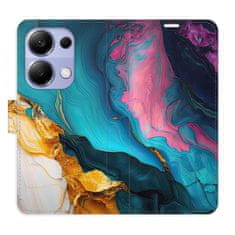 iSaprio Flipové puzdro - Color Marble 31 pre Xiaomi Redmi Note 13 Pro