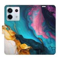 iSaprio Flipové puzdro - Color Marble 31 pre Xiaomi Redmi Note 13 Pro+ 5G