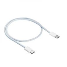 Kábel USB-C / USB-C 2.0 60W, biela 50cm
