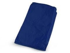 Detská pláštenka jednofarebná - (veľ. 110) modrá zafírová