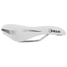 VELO Sedlo WIDE CHANEL 250x168mm biele