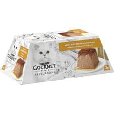 Purina Gourmet Revelations paštéta kura s omáčkou 2 x 57 g