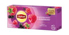 Ovocný čaj Lipton -čierny bez, 20x 1,7 g