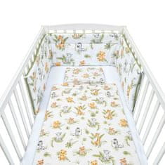 NEW BABY 3-dielne posteľné obliečky 90/120 cm Jungle