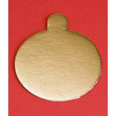 Podložka papier zlatá minidezert priem.10cm (guľatá) 200 ks - Monaco