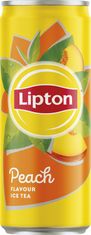 Ľadový čaj Lipton s broskyňou, 24x 0,33l