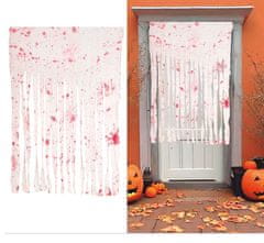 Krvavý záves na dvere - HALLOWEEN - 115 x 150 cm
