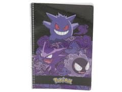 Pokémon A4 blok kroužkový Gengar