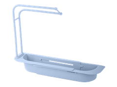 Sobex Przybornik kuchenny organizer do zlewu umywalki półka składana ociekacz