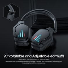 Onikuma B60 LED Wireless Bluetooth Gaming Headset