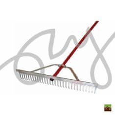 Seymour Midwest Hliníkové hrable GREAT RAKE II 42" červené