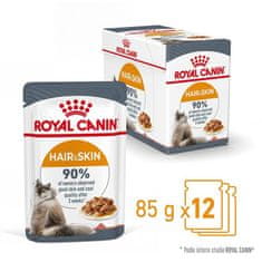 Royal Canin kapsička Hair&Skin 12 x 85g