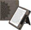 Puzdro KW Mobile - Nubuck Rising Sun - KW5939304 - pre Amazon Kindle Oasis 2/3 - šedé