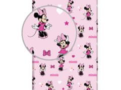 Jerry Fabrics Napínacia plachta pre deti Minnie Mouse