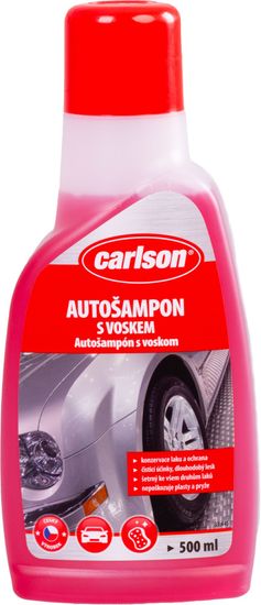 Autošampón s voskom carlson, na auto, 500 ml