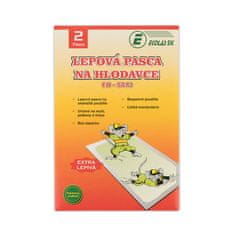 Ekolas Papierová lepová pasca na hlodavce FH-5013 - 2 ks