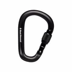 Black Diamond Karabína Black Diamond PEARLOCK SCREWGATE CARABINER Black