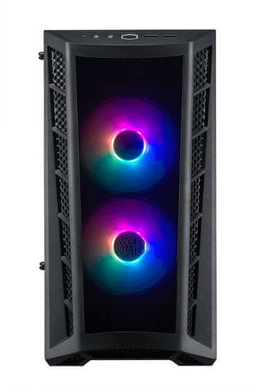 Cooler Master MasterBox MB320L ARGB, čierna