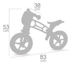 DeCuevas 30180 Dětské odrážedlo - Balance Bike COCO 2024