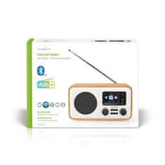 Nedis Internetové rádio | Stolný dizajn | Bluetooth 