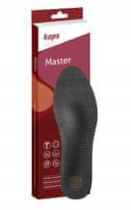 Kaps Master Black kožené ortopedické pohodlné vložky do topánok veľkosť 37