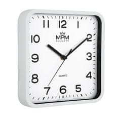 MPM QUALITY Hranaté nástenné hodiny 4234.00 22cm