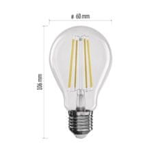 EMOS LED žárovka ZF5154D Filament A60 / E27 / 7,5W (75 W) / 1 055 lm / teplá bílá / stmívatelná