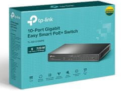 TP-LINK TL-SG1210MPE 10xGb easy smart 8xPOE+ 123W switch, 1xSFP